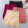 Damesjaberse vrouwelijke lingerie high taille ondergoed ondergoed katoen panty elastische lift bil afslank slanke slankjes vaste kleur intimaten