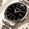 Wristwatches Watch Men's Ultra Thin Large Disc Curved Screen Steel Strip Waterproof Luminous Calendar Fashion Quartz