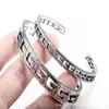 70% OFF 2023 New Luxury High Quality Fashion Jewelry for silver three-dimensional hollowed-out lace double bracelet for men and women