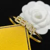 70% de réduction 2023 nouveau luxe de haute qualité bijoux de mode pour en strass chaîne torsadée petit Design Bracelet femme