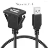 Computerkabels 1m USB 3.0 Extension Cable voor ingebedde installatie van Dashboard Panel Cars Trucks Boats and Motorcycles