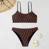 Realfine 5A Swimwear FD Logo Print SwimSuits Two-Piece Bikini Set Classic Luxury Designer Swimming wear for Women Size S-XL go to Description look pictures 23.3.5 1-57