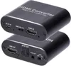 HDMI 2.0 Audio Splitter Converter Output Fiber 3.5 Headset ARC 4K60Hz Dolby DTS