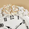 Horloges Murales Horloge Créative Salon Chambre Silencieux Moderne Minimaliste Design Nordique