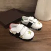 Białe trampki dla baby boy girl marki dzieci swobodne buty