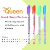 10/26 / 36pcs Glitter stylo Highlighter Couleur Modification du marqueur flash Gel stylos Drawing Scrapbook Journal Diy Stationery School