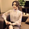 Женские блузки 2023 летняя женщина лучшая женщина Blusa Mujer кружевная шифоновая блузка женская рубашка с длинным рукавом женские топы и дамы плюс размер