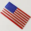 Thin Blue Line Flag Car Sticker Cars Decoration American Flags Sticker Wall Window Decor USA Banners Stickers Aluminium Alloy Decal TH0785