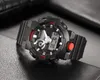 Orologio shock originale Sport Digital Quartz 700 Orologio unisex LED Auto Hand Lift Light World Time GA Oak Series