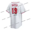 2023 Moustakas Jonathan India Johnny Bench 19 Joey Votto 30 Ken Griffey Jr 11 Barry Larkin 14 Pete Rose 37 Tyler Stephenson Hunter Greene Custom Men Jersey