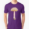 Herr t-skjortor boletellus ananas av Kay Smith Short-Sleeve T-shirt Summer Men Street Swear Shirt Agriculture Plant Patology Fungi Bakterier