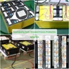 Batteria di accumulo di energia solare LFP Batteria al litio montata su rack Batteria 48v 100ah 150ah 200ah 280ah 400ah 500ah 600ah Lifepo4