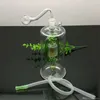 Smoking Pipes Colored multi-cycle filter kettle Glass Bongs Glass Smoking Pipe