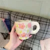 Керамические керамические кофейные чашки с ручной роспись