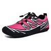 Scarpe da acqua arancione verdegiallo rosa scarpe da trampoliere scarpe da spiaggia coppia scarpe da ginnastica creek con suola morbida pelle grigia a piedi nudi snorkeling wading fitness scarpe da ginnastica sportive da donna