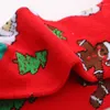 Femmes Chaussettes Hiver Père Noël Elk Bonhomme De Neige Coton En Tube Année De Noël Festive
