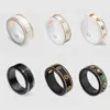 60% OFF 2023 New Luxury High Quality Fashion Jewelry for Double Silver Ceramic Planet Bee Couple Ring Gift High Version