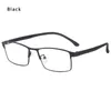 Solglasögon vårdglasögon för män mode platt spegel anti blå ljus recept glasögon affärsglasögon ögon framessunglasses