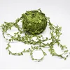 Decorative Flowers 1PC 400CM Green Vine Artificial Fake Ivy Garland Leaves Creeper Plants Wedding Party DIY Floral Home Decor