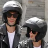 Motorcycle Helmets BLD Dual Lens Motocross Racing Flip Up Casque Safety Downhill Full Face Modular Helmet Men Women Off Road Casco Moto