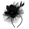 Party Hats Female Hair Clip Feather Flower Headdress Headwear Accessories For Women 2023