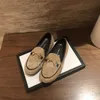 Çocuk Loafers Marka Ayakkabıları Erkek Kız Çocuklar Elbise Ayakkabı Gerçek Deri Tuval Çocuk Düz Ayakkabıları