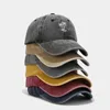 Gorras de béisbol bordado de árbol lavado sólido niños hombres gorras de béisbol ajustable niñas mujeres 2023 sombrero de protección solar al aire libre