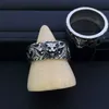 70% korting op 2023 Nieuwe luxe hoogwaardige mode -sieraden voor zilveren antieke twaalf Zodiac Tiger Head Ring Gepersonaliseerde unisex