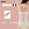 Women's Shapers Shapewear Waist Trainer Sheath Corset For Women Slimming Flat Belly Belts Control Body Reducing Girdles Molded Tapes