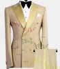 Herenpakken Blazers Thorndike 2023 Lichtblauw Slim Fit Nieuwste mannen Pakken Zomer Leisure Wedding Tuxedo 2 stuks Prom Business Blazer