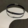 Bangle 2023 punkowy punkt hip-hopowy biżuteria czarna szara skórzana bransoletka bransoletka choker łatwa śruba marka Włochy wykonane