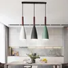 Pendant Lamps 3 Heads Modern Light Hanging Lamp For Ceiling Dinning Room Restaurant Bedroom Loft Home Decor Nordic Aluminum Fixture