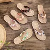 Slippers Summer Flax Women's Braided Slides Men Casual Linen Multi-style Eva Home Indoor Shoes Female Woman