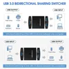 Ny USB3.0 Twoway Switch 2x1 Sharer Twoswitchone Uub3.0