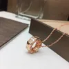 ブイガリセルペンティンスケールデザイナー女性ダイヤモンドゴールドメッキ18K T0P高品質ファッション高級ジュエリークラシックスタイルの絶妙なギフト004