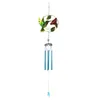 Decorative Figurines Objects & Kingfisher Wind Chime Pendant Outdoor Yard Garden Home Decoration Green Blue Painted Hanging Ornaments Childr