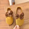 Chaussures de sport pour enfants 2023 printemps filles arc princesse sandales souples mode danse unique
