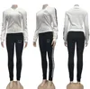 24ss Spring New Womens Tracksuits Luxury Brand Fashion Casual Sports Designer 2 Piece Set J2572