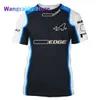 Wangcai01 Męskie koszulki Formuła 1 Racing Suit fani T-shirt F1 Team Odzież Półkoszczona koszulka T-shirt 0305H23