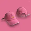 Gorras de béisbol bordado de árbol lavado sólido niños hombres gorras de béisbol ajustable niñas mujeres 2023 sombrero de protección solar al aire libre