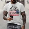 Men's T Shirts Summer Skull 3D Printed Men's T-Shirt Streetwear Polyester Crew Neck Short Sleeve Top Casual Loose Mens