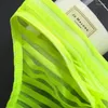 Underpants 4Pcs/pack Ultra Thin Mens Underwear Sexy Males Low Rise Briefs Transparent Striped Cueca Ice Silk Lingerie Summer Homme Panties