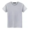 Men's T Shirts Short-sleeved T-shirt Men's Pure Pigment Color Black All White Simple Summer With Half Sleeves