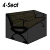 Shade 2/3/4 Seat Black Outdoor Bench Dustproof Cover Waterproof Breathable Garden Multiple Specifications Available