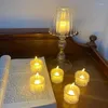 Nachtlichten Led Flameless Candle Light Year Candles Battery Powered Tea Decor