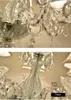 Lâmpadas de mesa Moderno para o quarto Leia de cabeceira de vidro nórdico Candelas de cristal Luzes de mesa em pé na sala de estar contemporânea