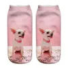 Calzini da donna divertenti Kirky Chihuahua Dog Print Fashion Harajuku Hip-hop Cute Soft Women's Kawaii Low Cut Ankel Pantofole