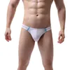 Underpants 4PCS Mens Sexy Bikini Briefs Low Rise Gay Panties Bulge Pouch T-back Mini Thongs Underwear Homme G-string Sleepwear