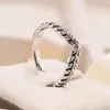 Anillo de plata esterlina 925 Lively Wish Fit Pandora Jewelry Compromiso Amantes de la boda Anillo de moda para mujeres