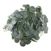 Decorative Flowers LETAOSK Artificial Vine Garland Decor Eucalyptus Willow Leaves Plant Wreath Greenery For Home Wedding Party Garden